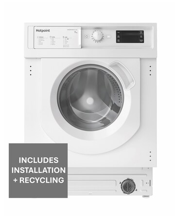 Hotpoint BIWMHG71483UKN Integrated 7kg Washing Machine + Installation