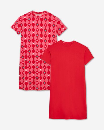 Pretty Secrets Value Bright Bow 2 Pack Nighties