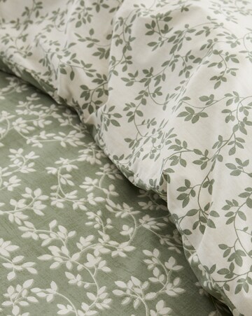 Bianca Shadow Leaves Duvet Cover Set
