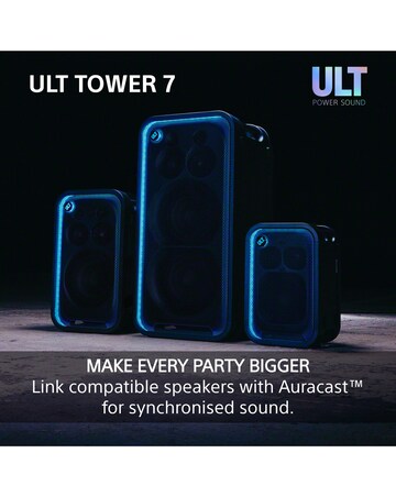 Sony ULT Tower 7 Party Speaker - Black