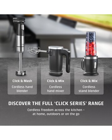 CASO Click & Mash Cordless Hand Blender
