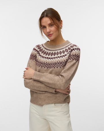 Vero Moda Simone Nordic Fairisle Jumper