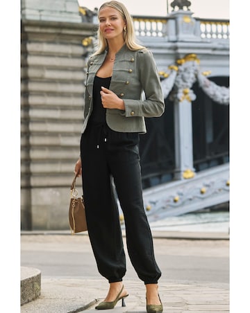 Sosandar Balloon Hem Trousers