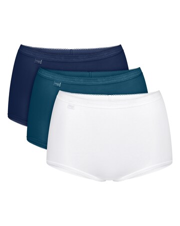Sloggi 6Pack Basic Maxi Knicker Blue Multi