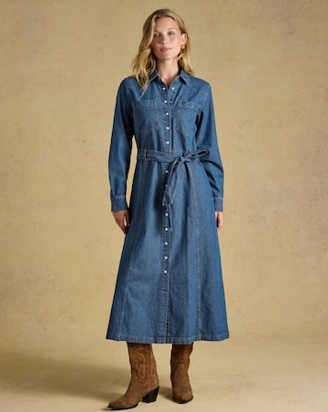 Joules Denim Western Dress