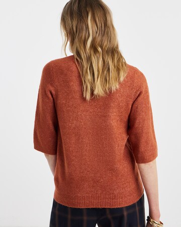 Sponge Short Sleeve Knitted Tee