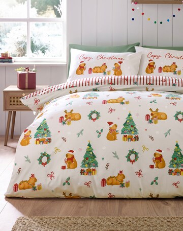 Catherine Lansfield Capy Christmas Duvet Cover Set