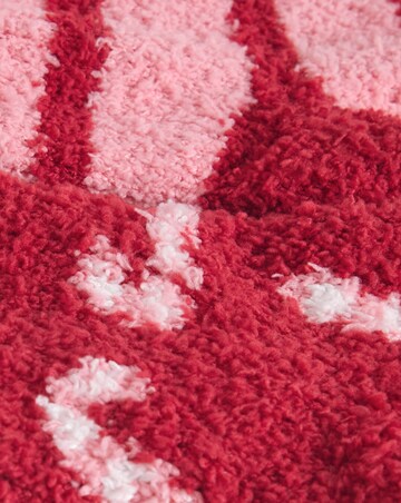 Pretty Secrets (2 Pair Pack) Candy Cane Cosy Socks