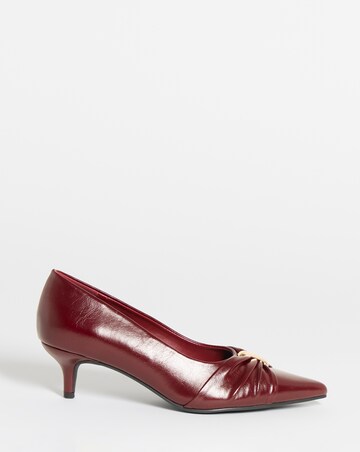 Helen Hardware Detail Court Shoes - Extra Wide Fit (EEE)