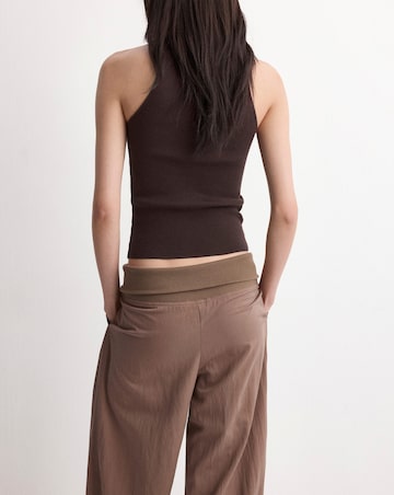 Mango Fitted Fine-Knit Top
