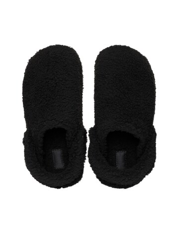 Croc Black Classic Cozzzy Slipper - Standard Fit