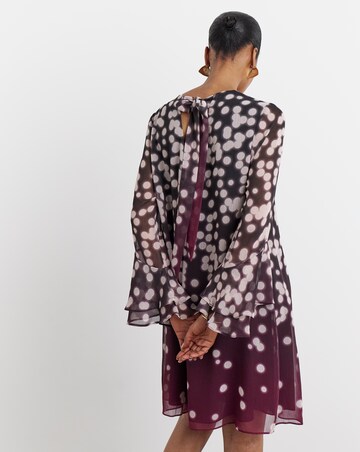 Joanna Hope Chiffon Shift Dress