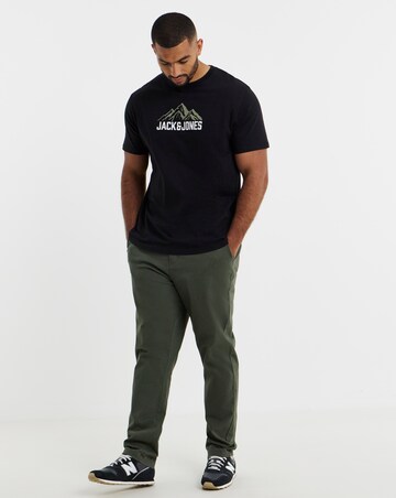 Jack & Jones Roche Mountain Graphic T-Shirt - Black