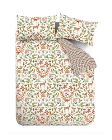 Catherine Lansfield Woodland Stag Duvet Cover Set