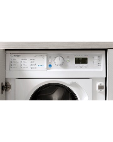 Indesit BIWMIL71252UKN Integrated 7kg Washing Machine + Installation