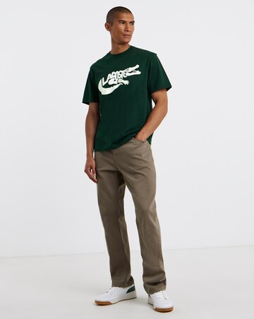 Lacoste Short Sleeve Graphic Printed T-Shirt - Green