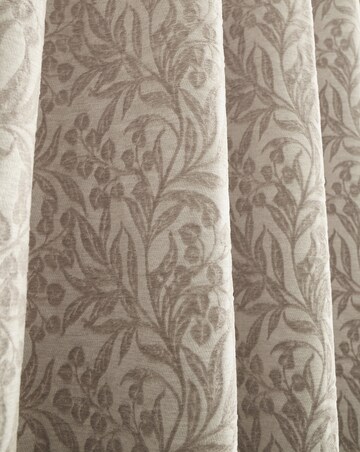 Bianca Chenille Leaves Curtains