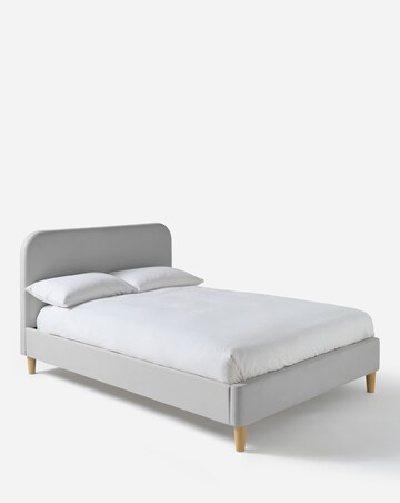 Emery Fabric Bedframe with mattress