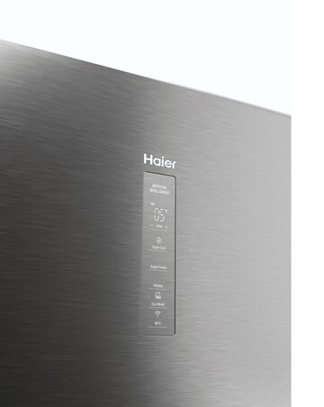 Haier Combi 3DR Series 5 HTW5618ENMG 180cm Refrigerator Inox + Install