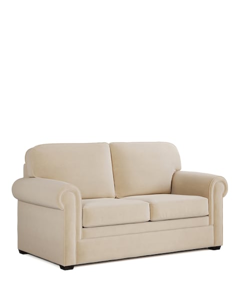 Jay-Be Heritage Brushed Twill 2 Seater Sofa Bed with E-Pocket Mattress