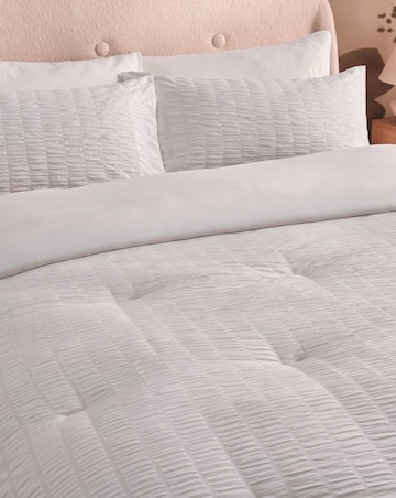 Silentnight Coverless Luxury Seersucker 10.5 Tog Duvet