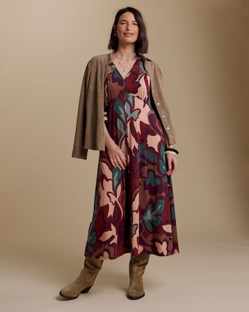 Julipa Printed Jersey Midi Dress