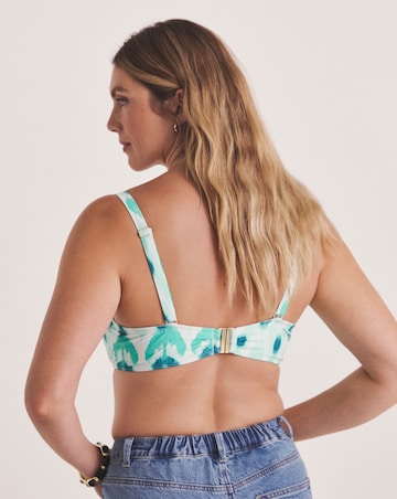 MAGISCULPT Twist Front Bandeau Underwired Bikini Top