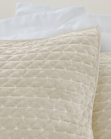 Bianca Attica Velvet Pillowsham Pair