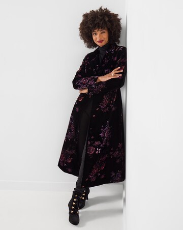 Joe Browns Boutique Printed Velvet Coat