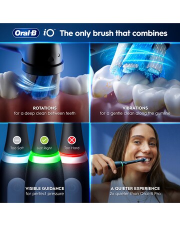 Oral-B iO3 Matt Black & Ice Blue