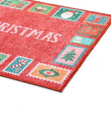 Christmas Stamps Washable Doormat