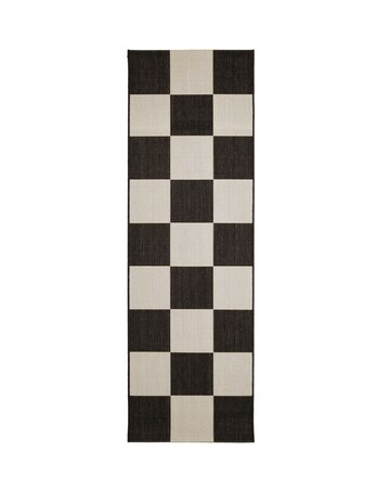County Chequer Indoor/Outdoor Runner