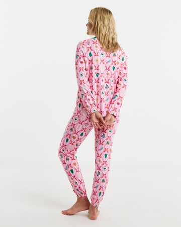 Pretty Secrets Christmas Print Pyjama Set
