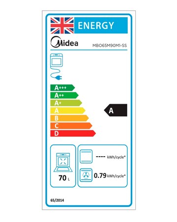 Midea Built-In Single Oven - Stainless Steel