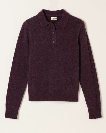 Fatface Halle Knitted Collared Polo