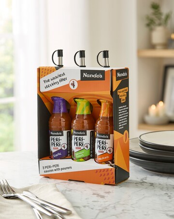 Nando's Set of 3 Sauces Set