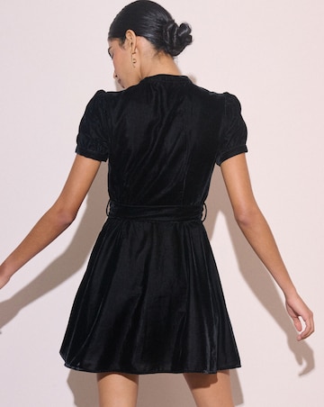 NOBODY'S CHILD IVANNA VELVET MINI DRESS
