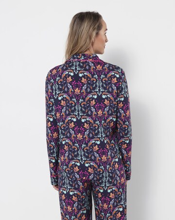 Joe Browns Navy Mystical Floral Boutique Pyjama Top