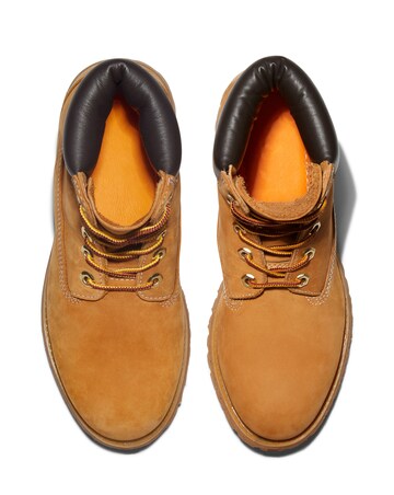 Timberland Wheat Premium 6 Inch Lace Up Boots - Standard Fit (D)