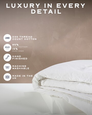 Snuggledown Scandi Natural Duck Feather & Down 10.5 Tog Duvet