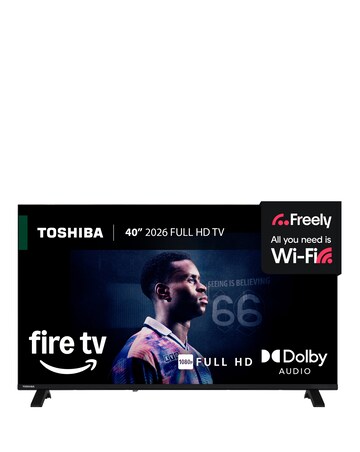 Toshiba 40LF2653DB 40in 4k HDR Fire Smart TV with Freely