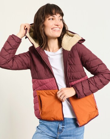 Fatface Erica Puffer Colour Block