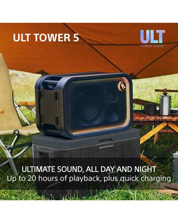 Sony ULT Tower 5 Party Speaker - Black