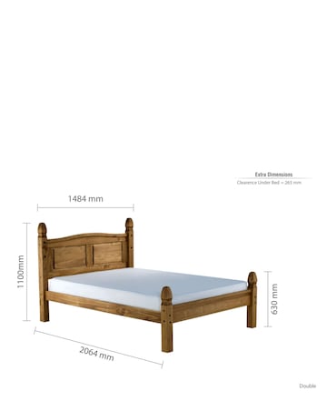 Corona Pine Bed Frame