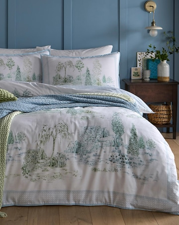 Appletree Willow Tree Scene Duvet Cover Set