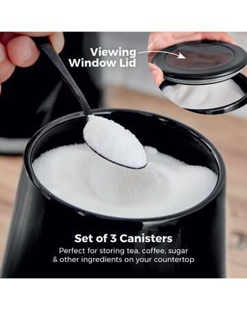 Tower Kettle, 2 Slice, Canister, Pan Set