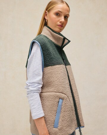 White Stuff Borg Zip Through Gilet
