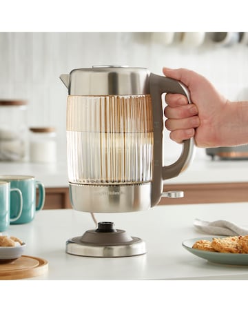 Morphy Richards Lantern 1.5L Jug Glass Kettle - Amber