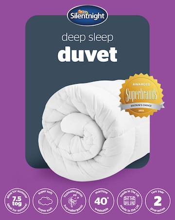 Silentnight Deep Sleep 7.5 Tog Duvet