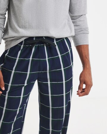 Grandad Check Fleece PJ Set